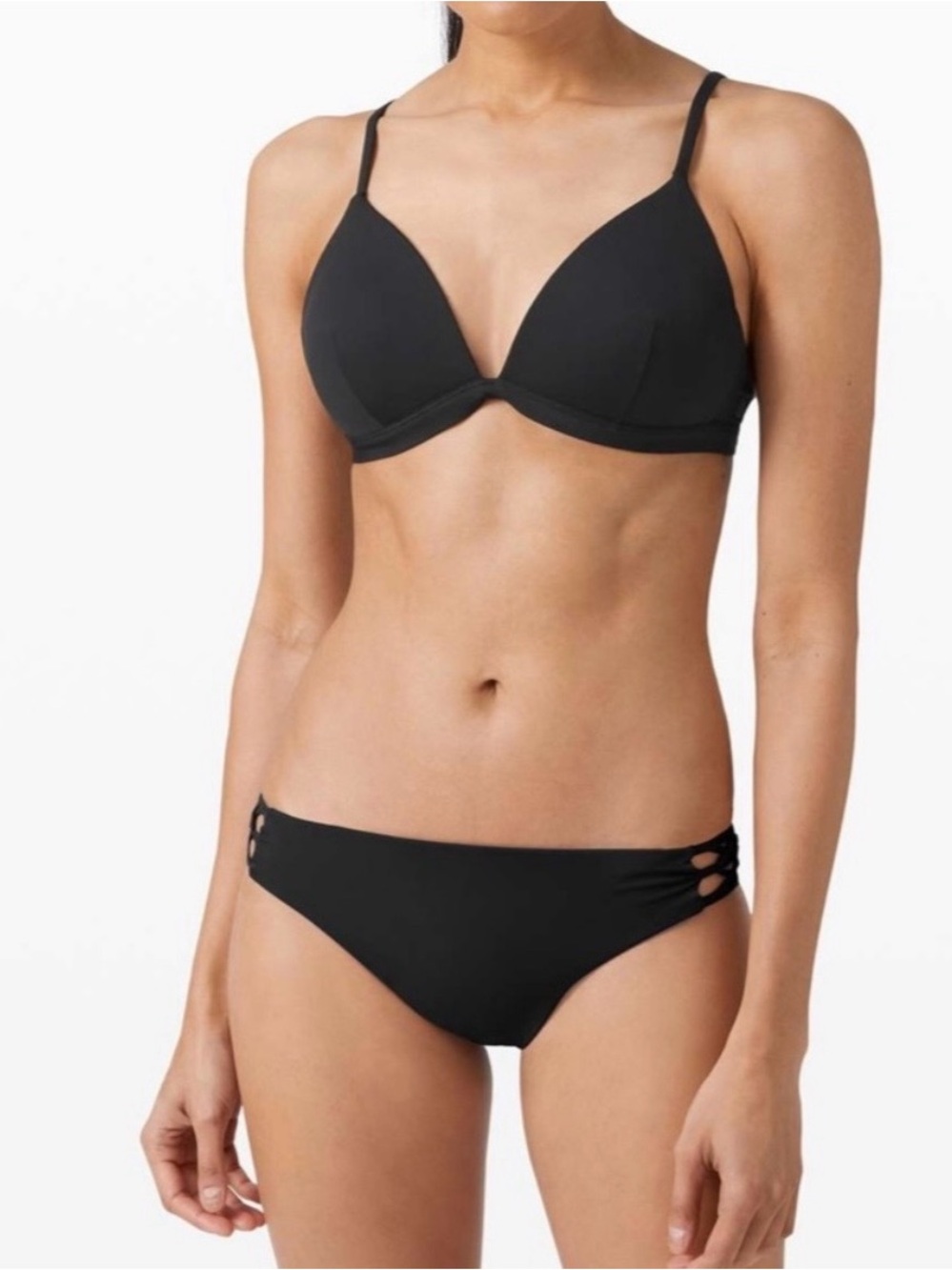 Lululemon Deep Sea Swim Top C Cup Lightly Padded 6